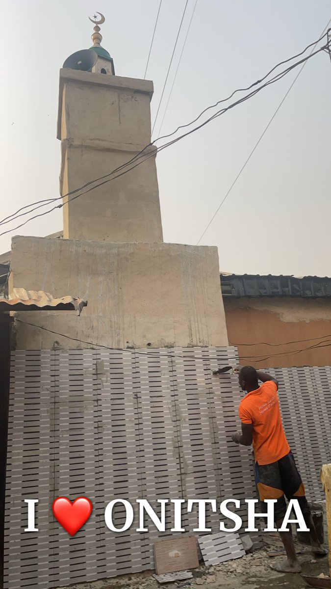 Halal_Match's tweet photo. ANAMBRA MOSQUE UPDATE!!!

our NGO @HalalFound is at Anambra state, Ogbaru LGA KARA to renovate their Friday Mosque. Hasumiya and inside mosque tilling completed… we need your donations to help our Igbo brothers in renovating their mosque. We still need to complete outside tilling, carpet, screeding, painting and sound system. 

Amount Needed: N1,200,000 
Amount raise= N669,000
Amount Spent= N571,000
Amount at Hand= N98,000 
No amount is too small, retweet pls 🙏🏽
Contact: +2348027049240

Account Name: Halal Foundation
Acct Number: 0565388358
Bank Name: Gtbank