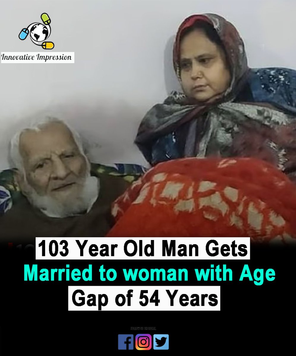 In a heartwarming story, 103-year-old freedom fighter Habib Nazar from Bhopal ties the knot for the third time, marrying 49-year-old Firoz Jahan. A testament to the enduring spirit of companionship. Wishing them a lifetime of happiness!#LoveKnowsNoAge #CipherCase
