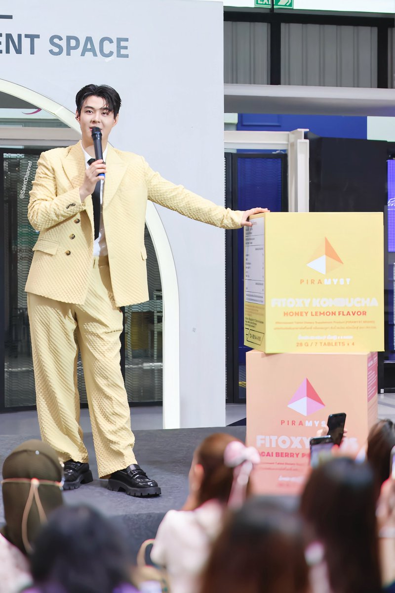CEO Saint กับแบรนด์สุขภาพและผลิตภัณฑ์น้องใหม่ ที่พร้อมสร้างประสบการณ์และคุณค่าในทุกมิติของชีวิต กับ "PIRAMYST"

สั่งซื้อสินค้า PIRAMYST ได้ที่
Shopee : shopee.co.th/shop/1165088413

#PIRAMYST #FITOXY #พิรามิส #ไฟท็อกซี่ #เม็ดฟู่ 
#Saint_sup #MingEr