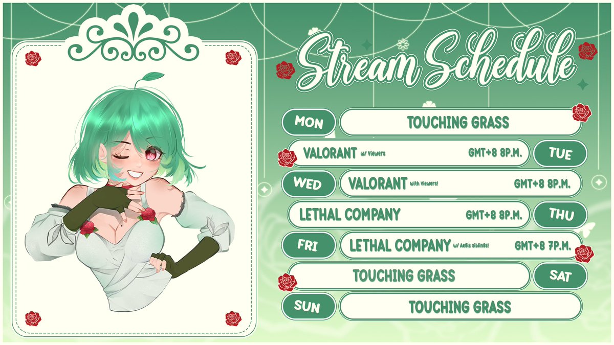 MiinteaVT's tweet photo. So much valorant and lethal company this week👀
🎨: @/kwuood
🍵TAGS🍵
🎨: #cosmeTEAcs
🔴:#MiintLIVE
🤡: #DeezTea
🔞: #Miinteatties
🍵: #Teabags
🎬: #ClipMii https://t.co/8braH8RfR4
