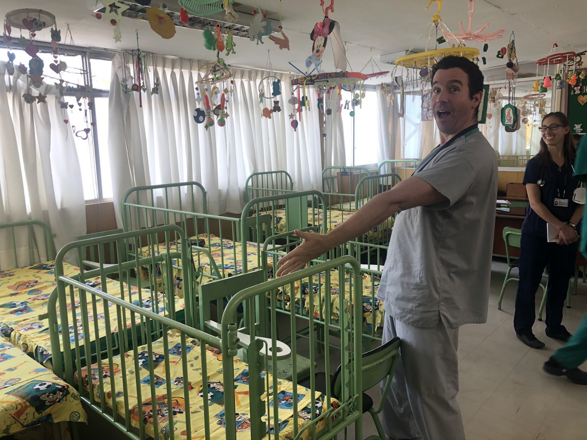 This is the diarrheal ward in a pediatric hospital in Peru. I was there during the height of diarrhea season. It was totally empty after being overflowing a few years before. The difference? The rotavirus vaccine. #Vaccineswork