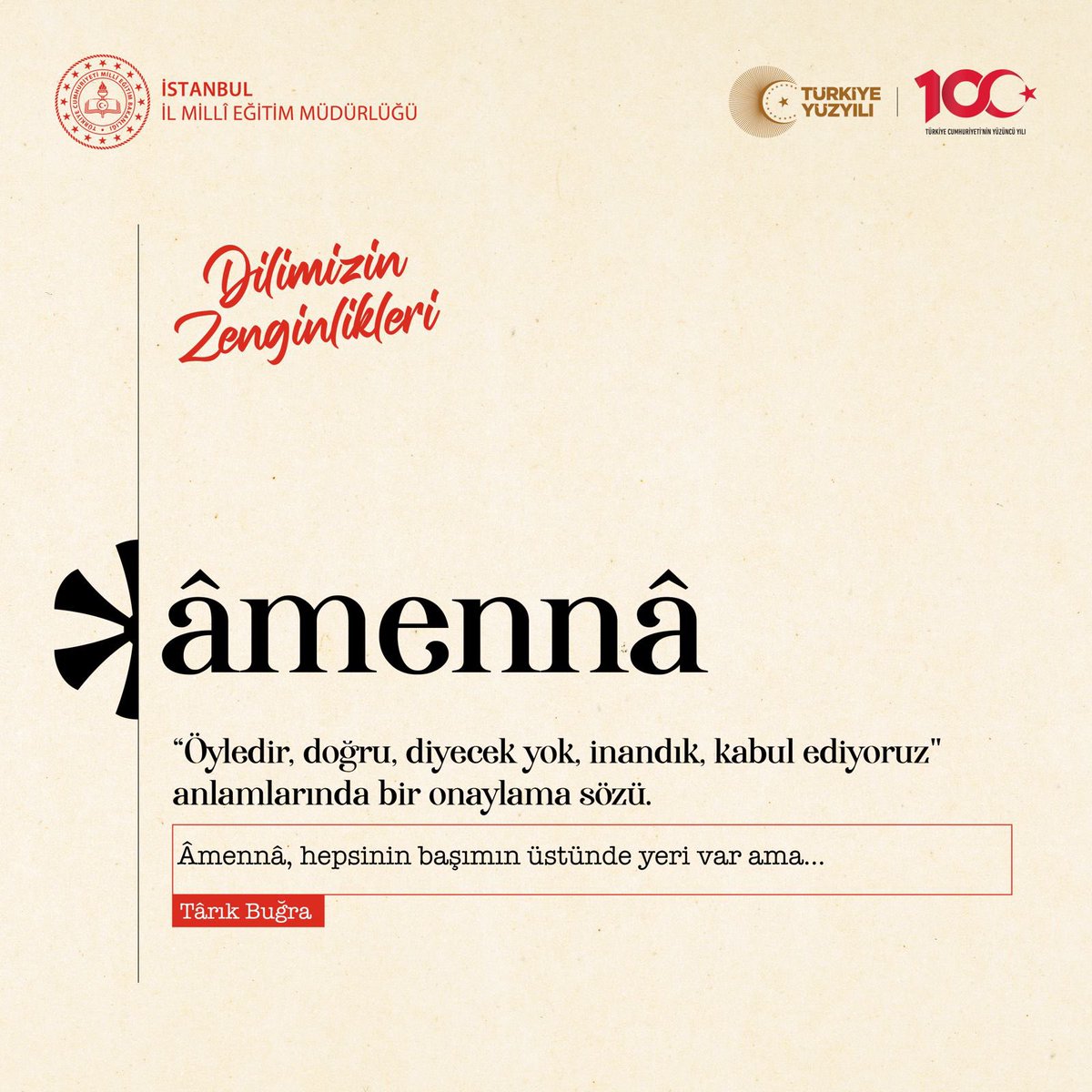 Dilimizin Zenginlikleri Projesi tweet media