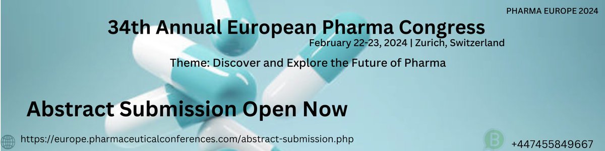 Join professionals worldwide at #Pharm_Europe 2024 for a unique opportunity to connect, collaborate, and exchange ideas. Don't miss out on this chance to engage with the Pharm community! Secure your spot now. #GlobalNetworking #PharmCommunity #PharmEurope2024