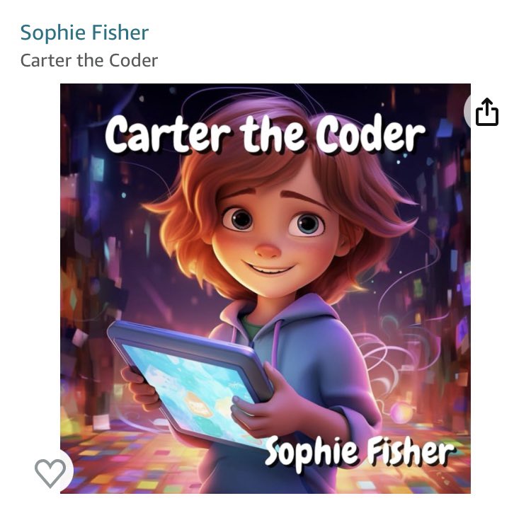 I’ve recently self-published my book ‘Carter the Coder’ on Amazon, using AI generated images. If you could, please head on over to ‘<a href="/occupation/">suzanne peek</a>.exploration’ on Instagram and follow the page to learn more about the series of books. There is currently a giveaway happening too!