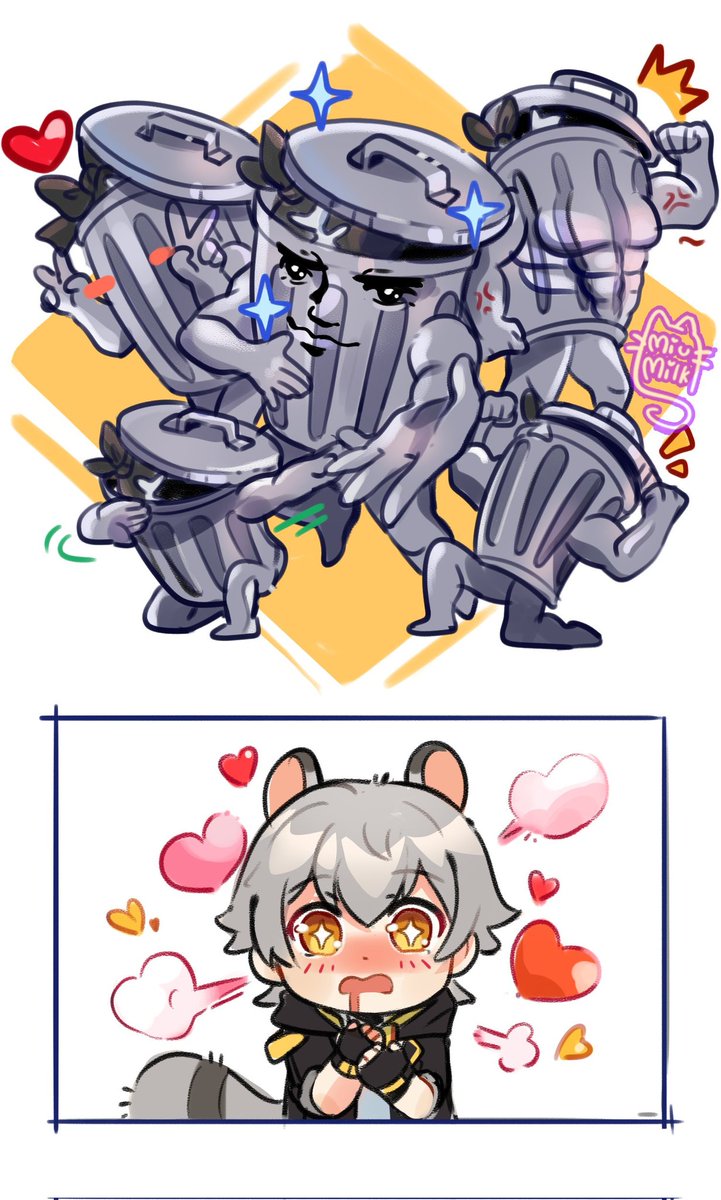 miumilk9x's tweet photo. Trashcans Harem
#HonkaiStarRail #Caelus #trash https://t.co/biTtr4kG1d