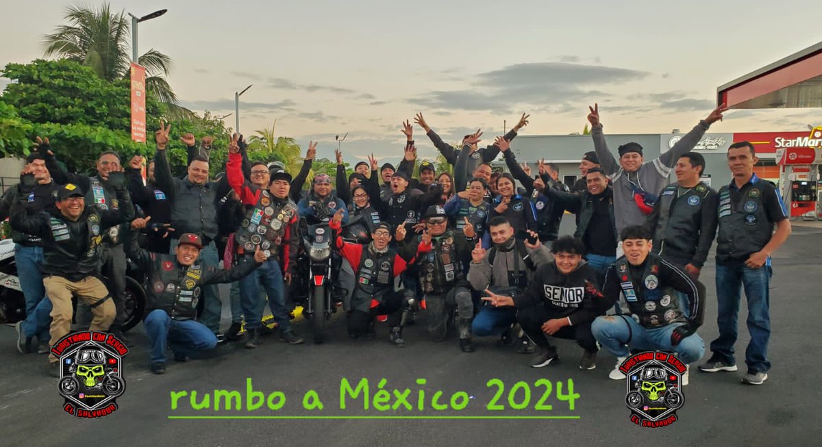 La hermanda motera cruzando fronteras 🇸🇻🇬🇹🇳🇮🇲🇽
Desde <a href="/Elsalvador/">Diario El Salvador</a> hazta <a href="/Mexico/">México</a>
<a href="/Chiapas/">Chiapas</a>