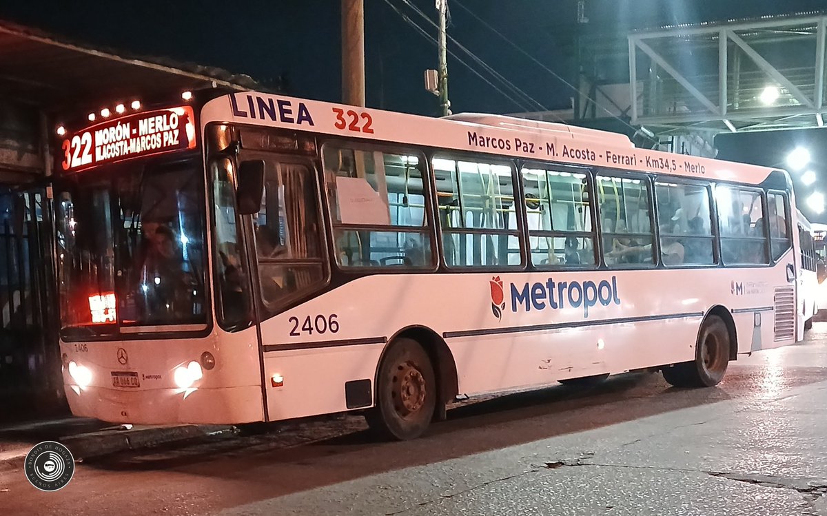 BondisDeHogaza's tweet photo. #Linea322: Interno 2406. #MB OH 1718 L SB #Metalpar Iguazú II https://t.co/3qF0cdiM7u