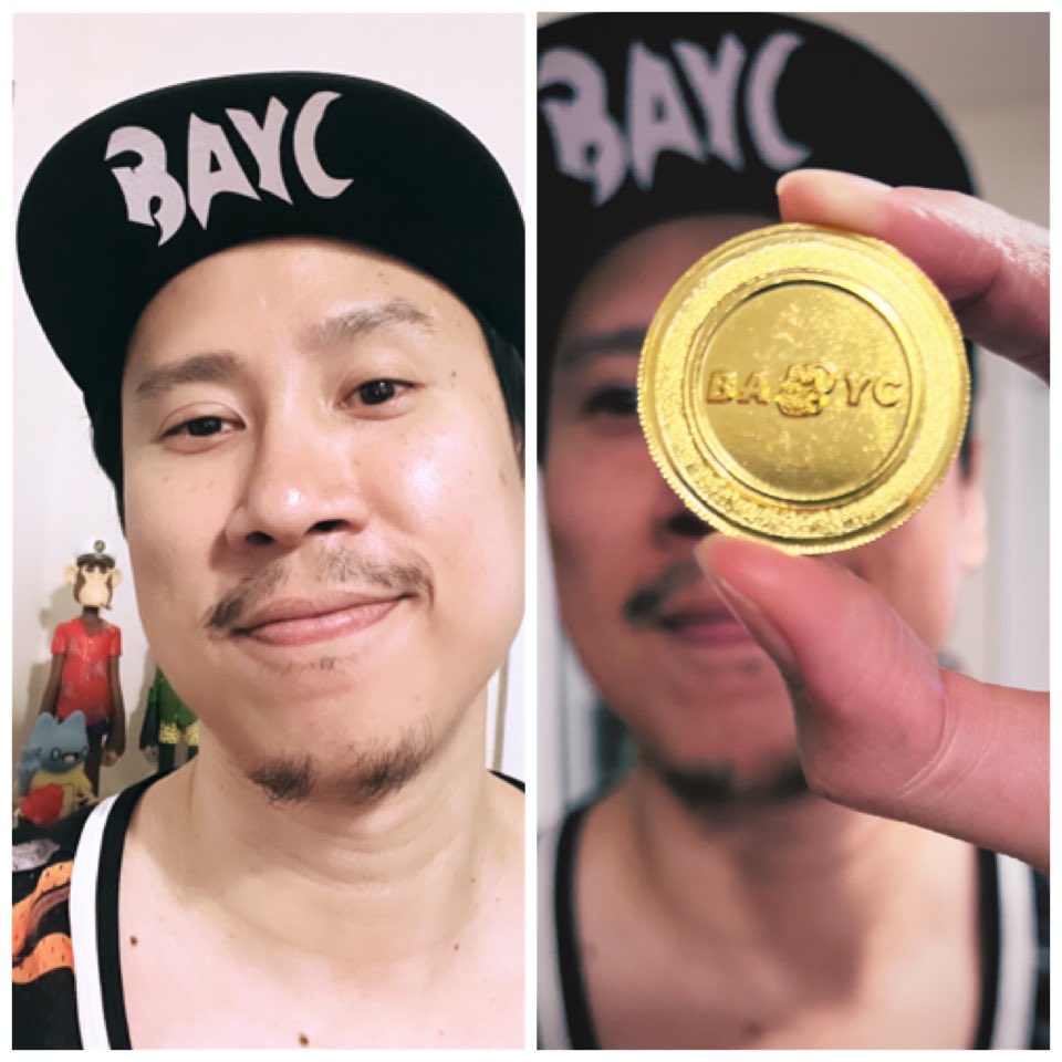 Bored_XR's tweet photo. From HK ->Thailand -> New York
Finally, i got @BoredApeYC Hat #ApeFestHK 2023
Big Thanks Ape Fam P’ @aummum_m for sending dope merch 🫶🏼✨ https://t.co/wXUDpUr6Xf