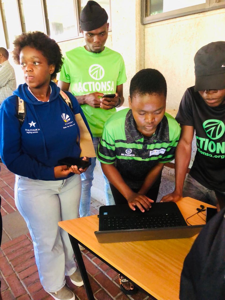 Ontlametsekgosi's tweet photo. The ActionSA Students Chapter at Nelson Mandela University had a successful Access To Campus campaign yesterday, marking our day 1, during which our activists assisted prospective students.
π₯πͺ
#TheFutureIsNotAMistake
#ShapingTheFuture https://t.co/d9z2wj8rSx