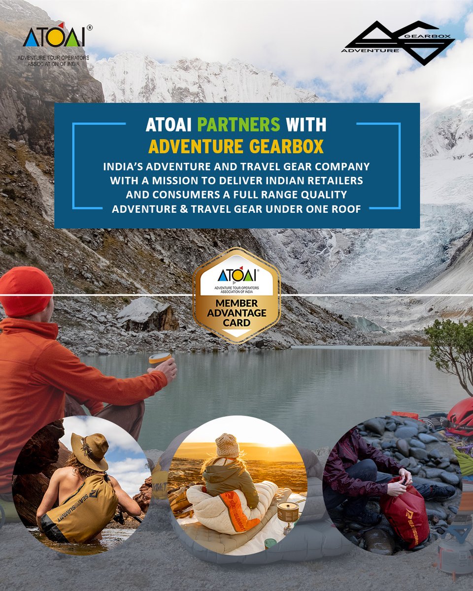 ATOAIexplore's tweet image. Exciting news! ATOAI is proud to announce its partnership with Adventure Gearbox, India's go-to destination for adventure and travel gear. 🌐⚙️ 

For enquiries, write to us on atoai.india@gmail.com

#ATOAIxAdventureGearbox #AdventureReady #ExploreWithGear #AdventureTravel