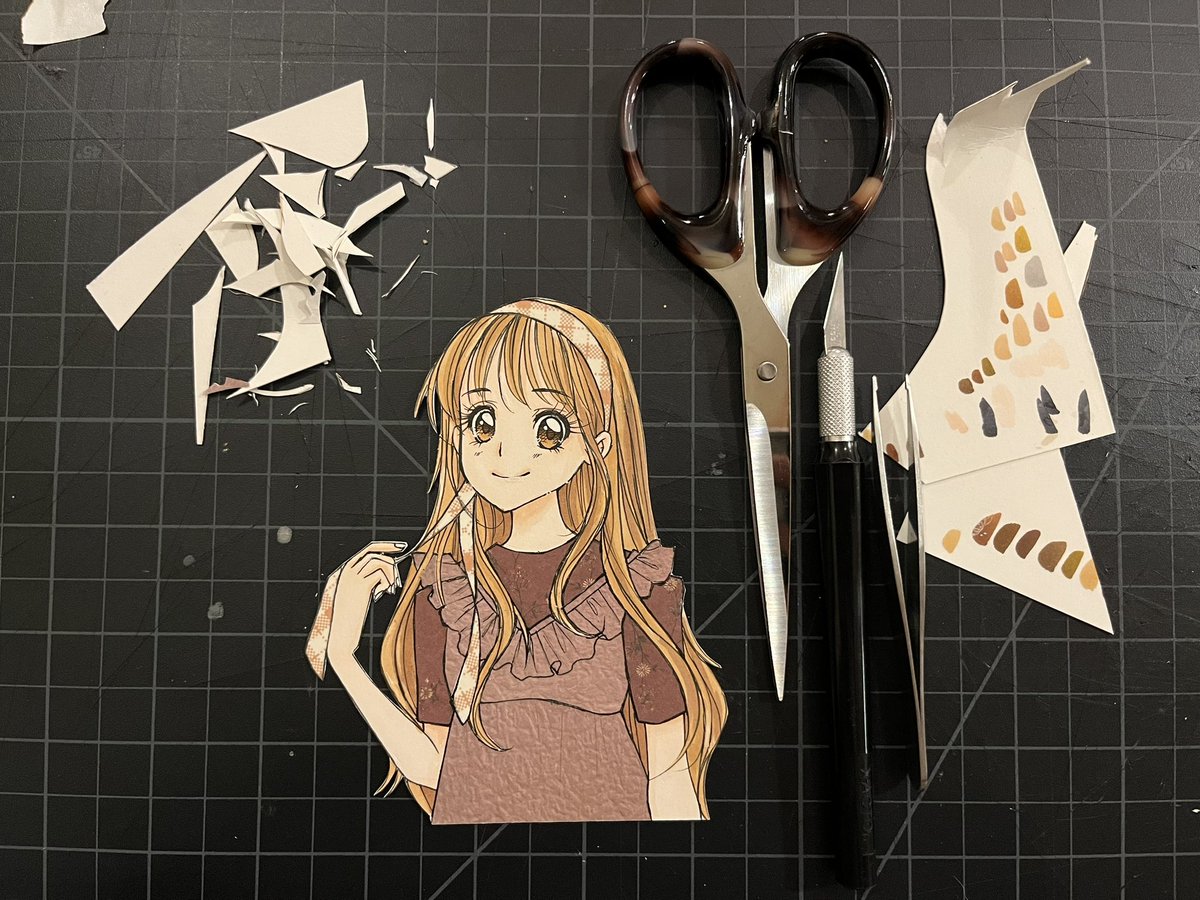 kanakoheart_art's tweet photo. Trying something new! 

Been feeling very dissatisfied with my artwork and wanted to try working traditionally again as well as utilize different materials and textures. Going to continue making these through the year. 

I hope you’ll like them ❤️ https://t.co/bDqOxbBGxC
