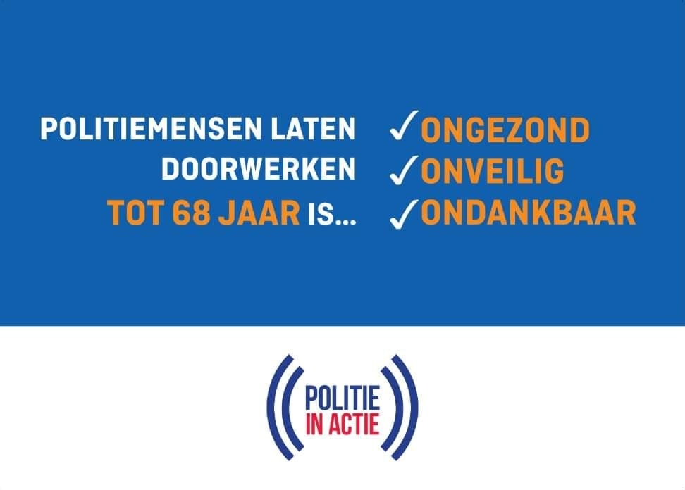 Vandaag met ruim 400 politiemensen in actie in Den Haag voor behoud RVU. Volg ons op onze social media kanalen voor de updates!
#goedpensioen #politie #RVU #DenHaag