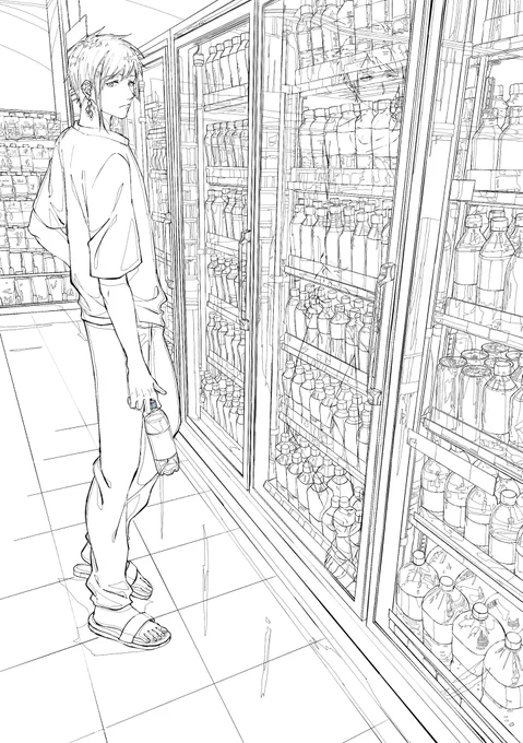 線画 