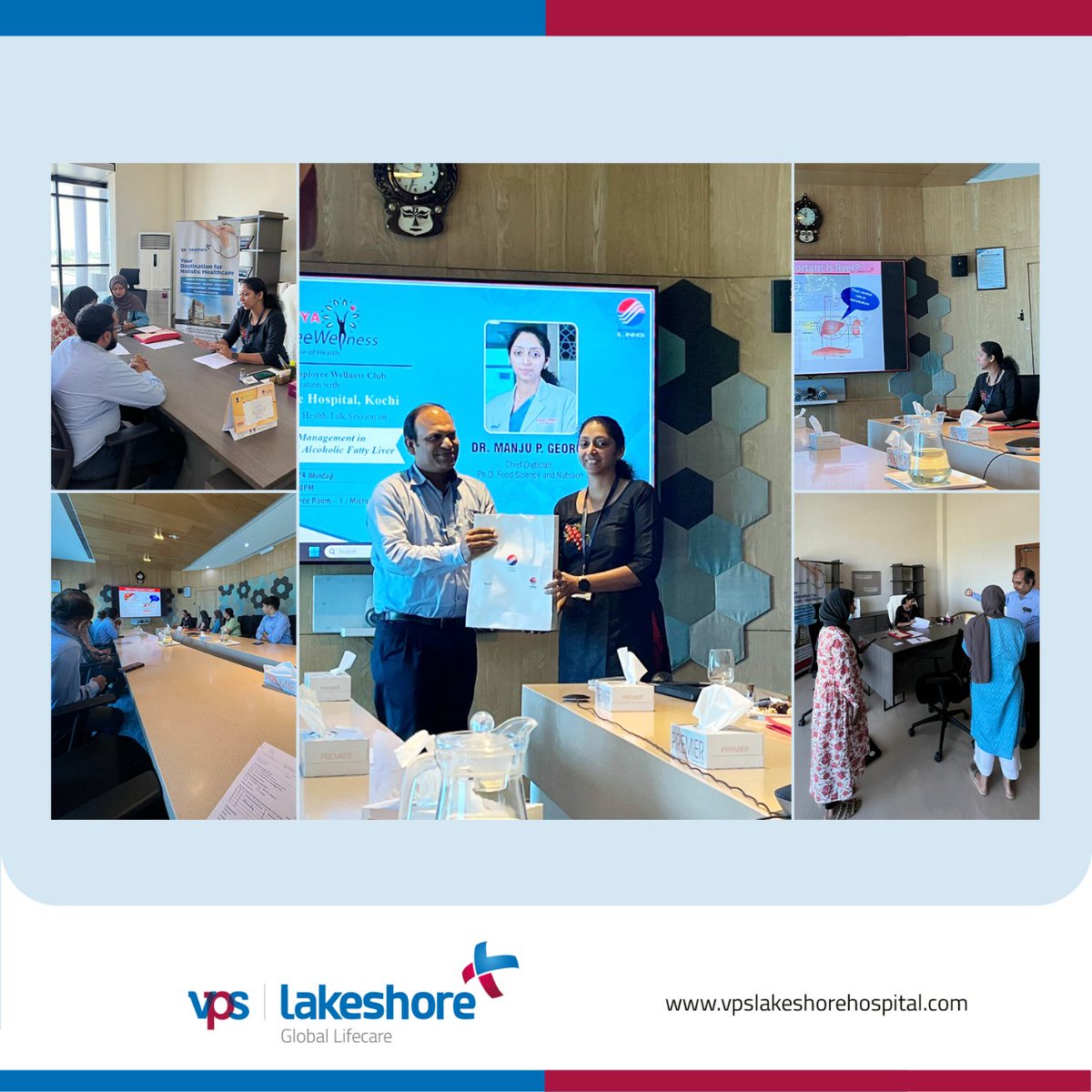 VPS Lakeshore, Kochi conducted Dietitian session &amp; screening for employees at Petronet LNG.

#VPSLakeshore #PetronetLNG #Kochi #EmployeeWellness #HealthAwareness