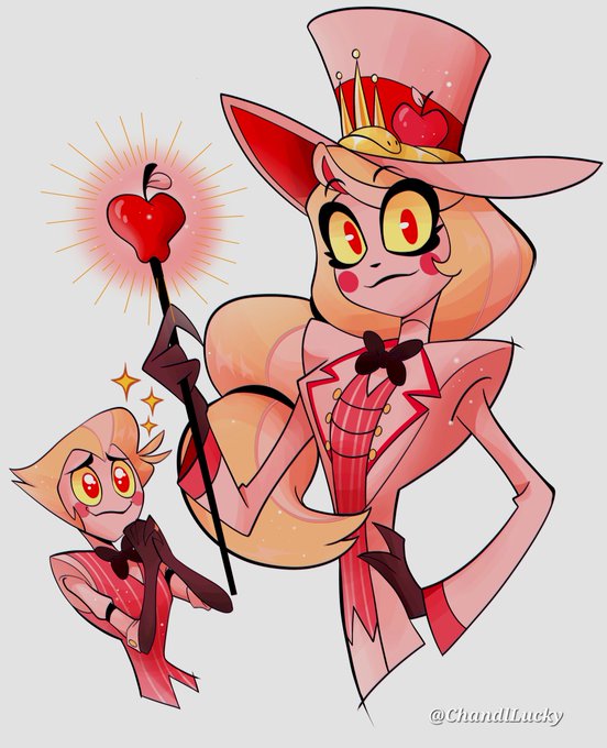 「HazbinHotelLucifer」のTwitter画像/イラスト(新着))