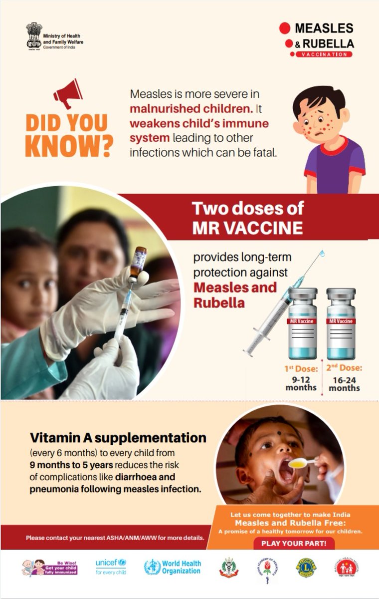GolaghatNhm's tweet photo. Protecting children from #MeaslesRubella is possible
@nhm_assam
@dcgolaghat
@DIPROGolaghat https://t.co/hDDjrdWqul