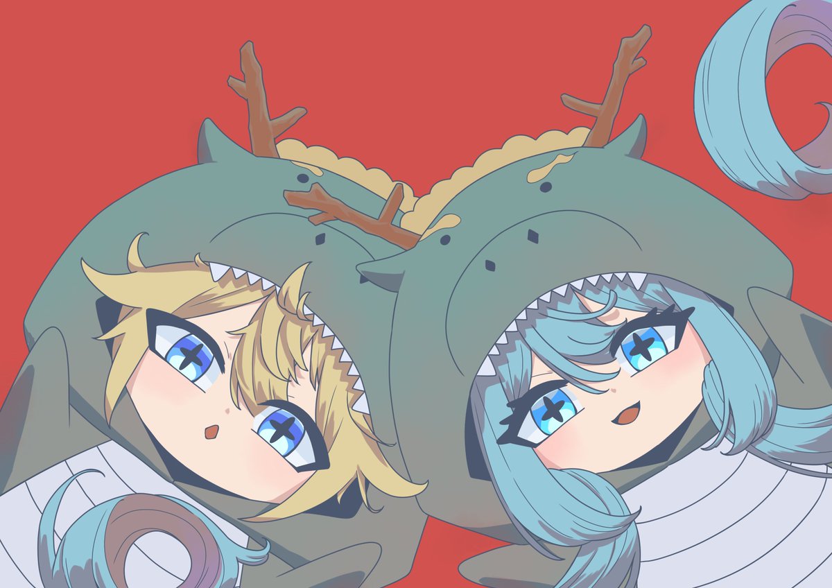 遅ればせながら、新年のイラストです
2024年もよろしくお願いします
#レンミク