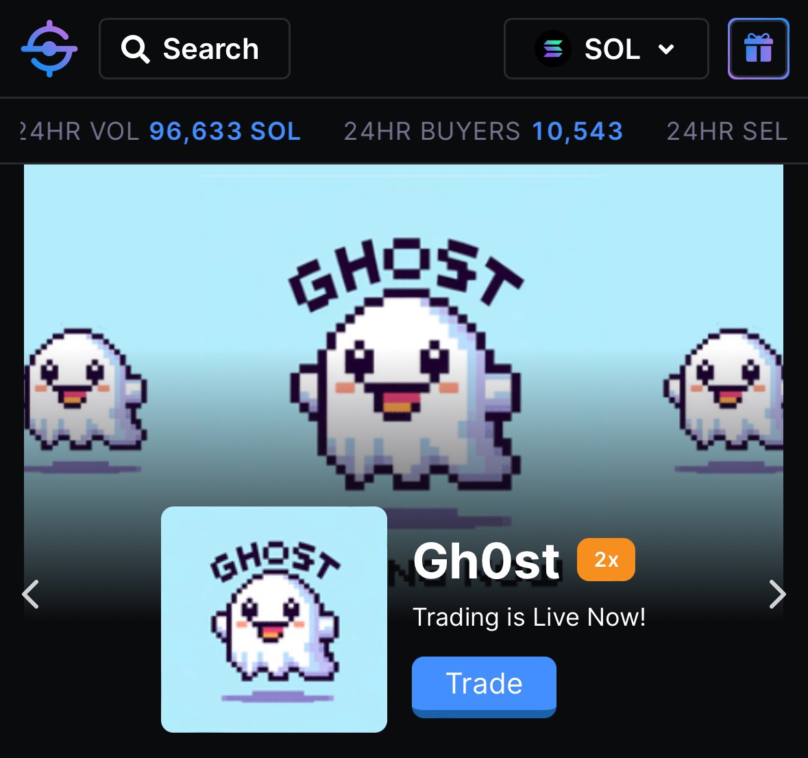 Guess what! Trading GH0ST 0n <a href="/solsniperxyz/">Solsniper</a> n0w earns y0u 2x p0ints !! Limited time 0nly, if y0u're l00king for an under the radar S0lana airdr0p to farm here you g0 👻👻👻👻