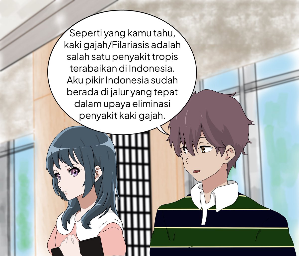 junaediahmad's tweet photo. Hari ini, 30 Januari 2024, hari NTD sedunia kembali lagi!

Tahun ini, Act to End NTDs | East - Indonesia @RTIfightsNTDs kembali melanjutkan komik World NTD Day.  Kira-kira lanjutan cerita dari Fil dan Sista bagaimana ya? Yuk dibaca.

#WorldNTDDay
#100percentcommited
#BeatNTDs https://t.co/eWAuuseb4S