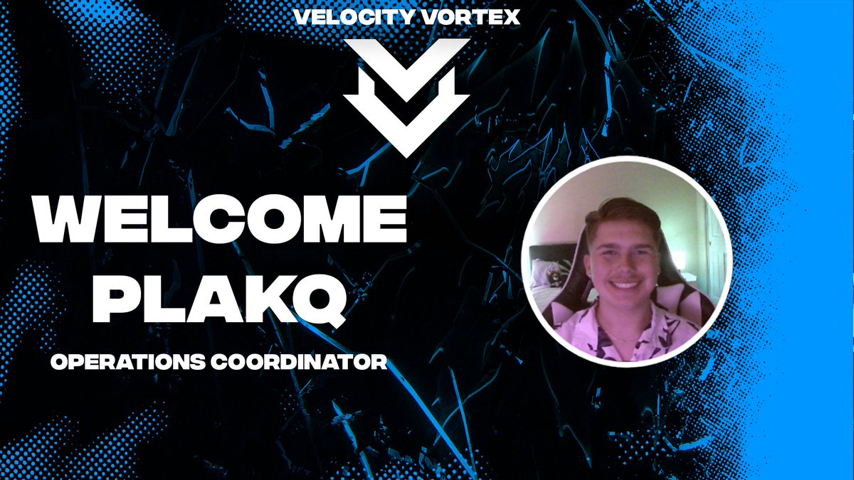 OCEInfiniteES's tweet photo. We're thrilled to welcome @Plakqq  to the Velocity Vortex family as our Operations Coordinator! 🎉With a passion for esports operations and a keen eye for detail, PlakQ is set to elevate our team's logistics and coordination. #esports #growing #velocityvortex https://t.co/OZSz9pWrQv