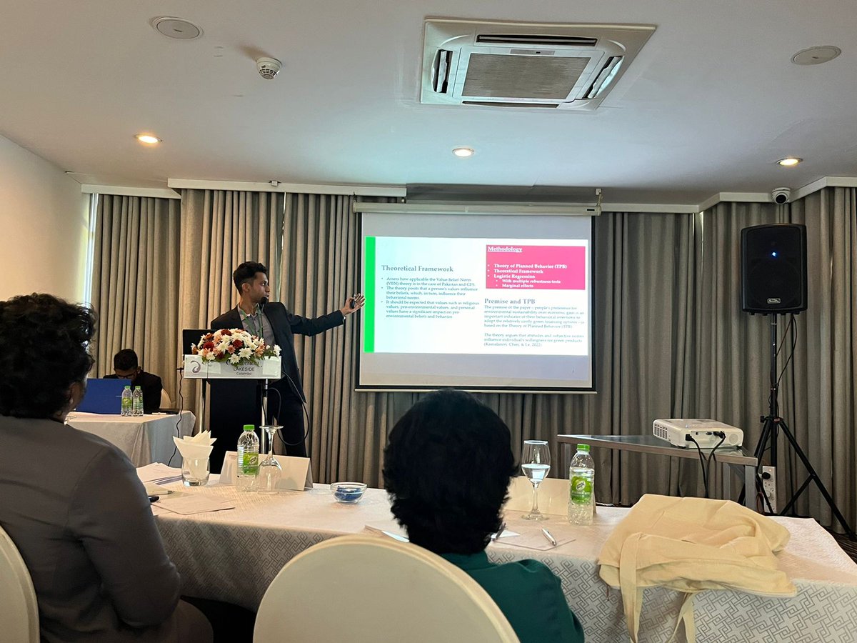 sess_iba's tweet photo. SESS is excited to see Eshal Arooj (@eshalarooj1) &amp; Fasih Zulfikar, Students of BS Economics and Mathematics at the Department of Economics @ibakarachi, participate in the South Asian Economics Student Meet (SAESM) 2024 held in Colombo, Sri Lanka. https://t.co/6dAgXk1Jbk