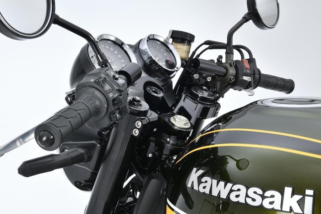 striker_jp's tweet photo. G-STRIKER #セパレートハンドルキット Type-2
18〜23 #Z900RS 用

デリバリー開始となりました♪
セパハンスタイルを維持しつつ楽ちんポジションを実現！

https://t.co/qzr8T0eLm4

#striker #gstriker #楽ポジ #セパハン https://t.co/9nXo1HQFRM
