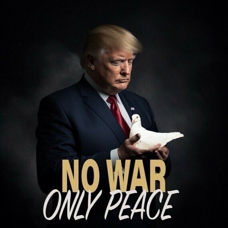 Only Trump can prevent World War III and bring peace!