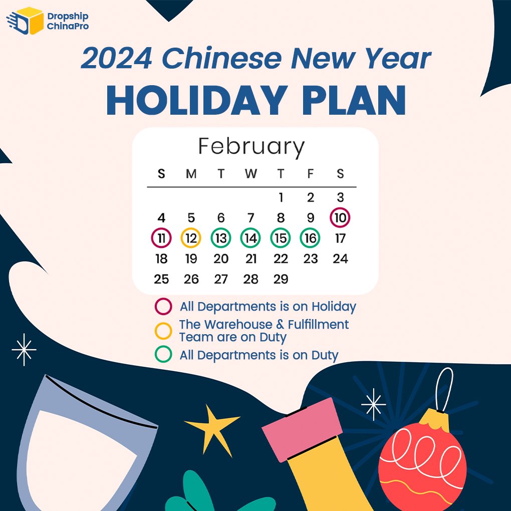 DropshipCNPro's tweet photo. Chinese New Year is around the corner and to continue delivering orders for our customers, we will only take 2-day holiday! 
Give it up for our team 🙌🏼🙌🏼🙌🏼 https://t.co/YBgBtdnypP