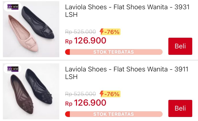 Laviola Shoes

shope.ee/3VLbHRKKKr