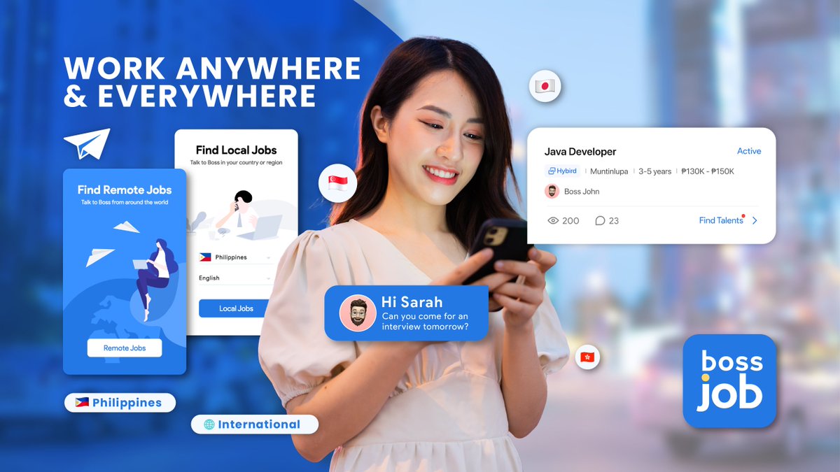 🚀 Exciting News Alert! Bossjob unveils game-changing features for 2024, transforming the job-hunting journey for Southeast Asian talents. 🌐✨  #Bossjob2024 #CareerRevolution #JobSearchUpgrade @BossjobOfficial 

Read: tinyurl.com/bdcrm8je