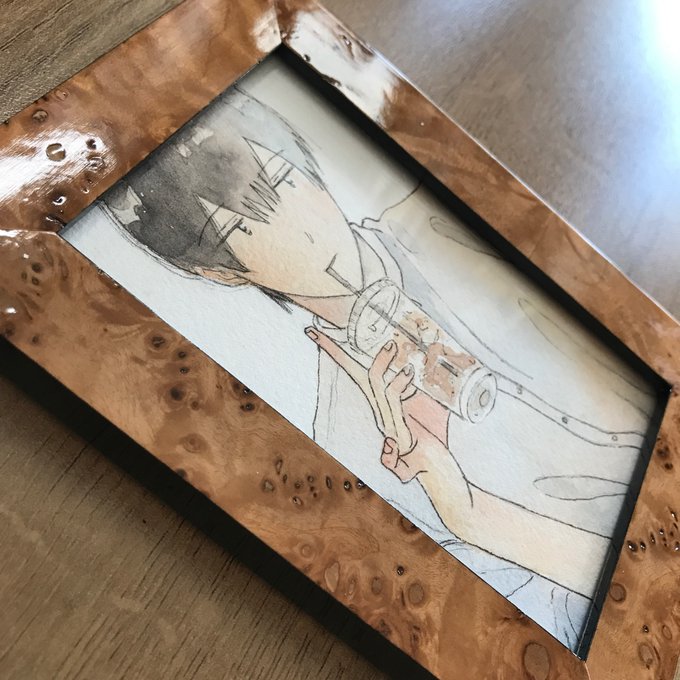戸田やっと以前買った額に入れられてよかった、額に入れるとやっぱり可愛さが増すとおもう 