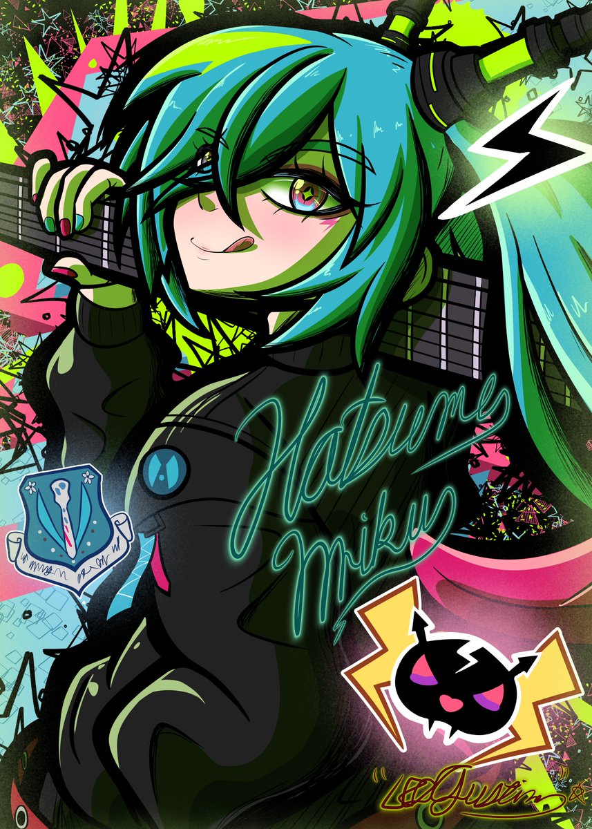 URDJustin's tweet photo. Hatsune Miku: LAM Rock ver.!
#art #digitalart #HatsuneMiku #miku #mikufanart https://t.co/w70tbIkkWm