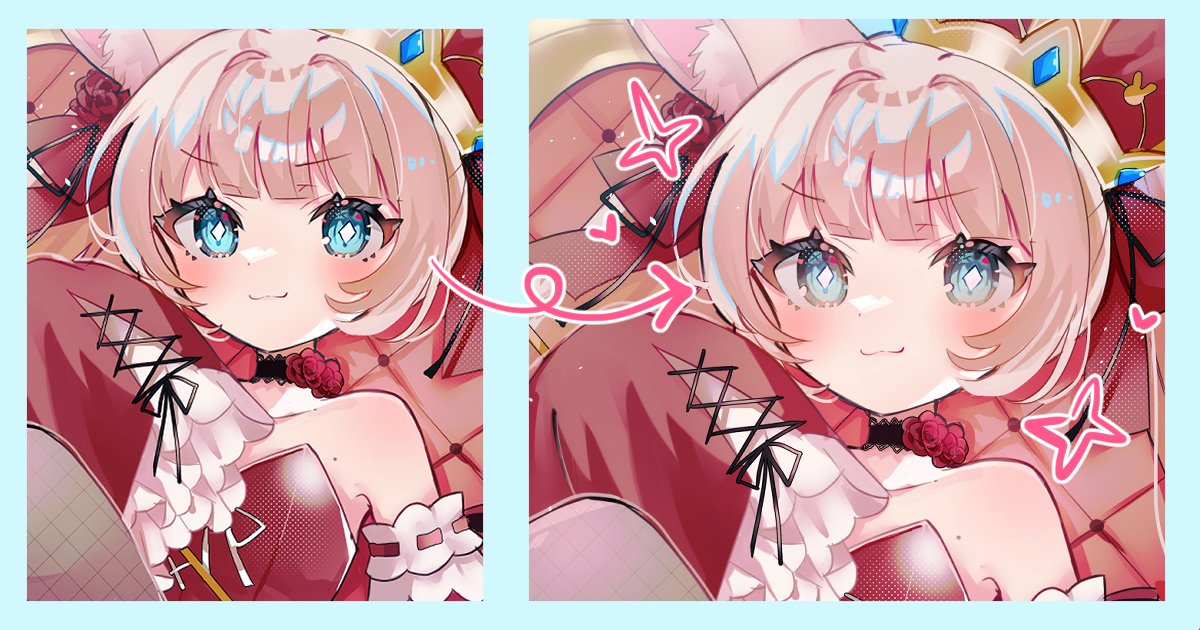「pixivFANBOXで目をイラストに馴染ませたい!を公開しました! 更新です!」|ビコのイラスト