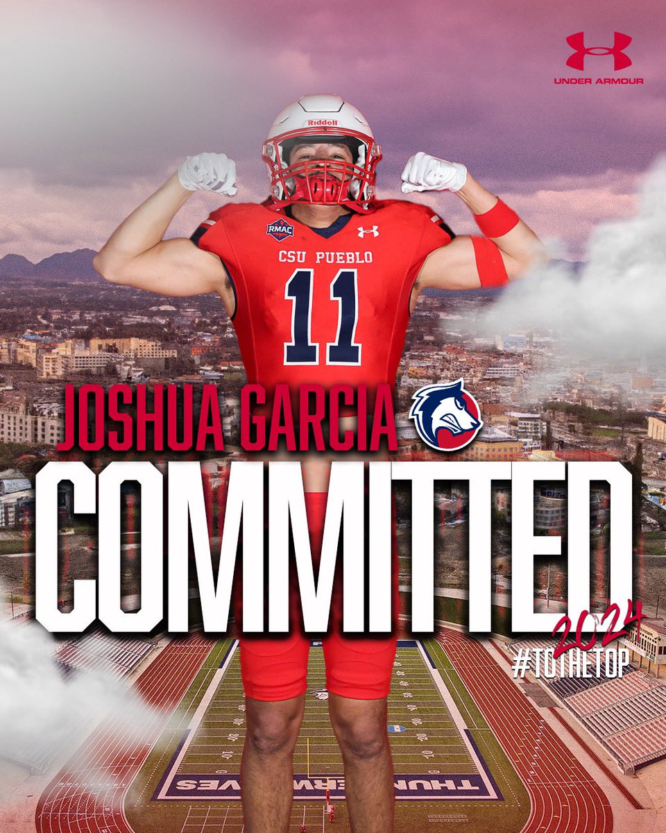 Blessed to say I have committed to Colorado State Pueblo University 
#AGTG 
@aaroncrone11 
@ChuckChastain7 
@matty_willl 
@J_Mitch05 
 @Coach_Guap