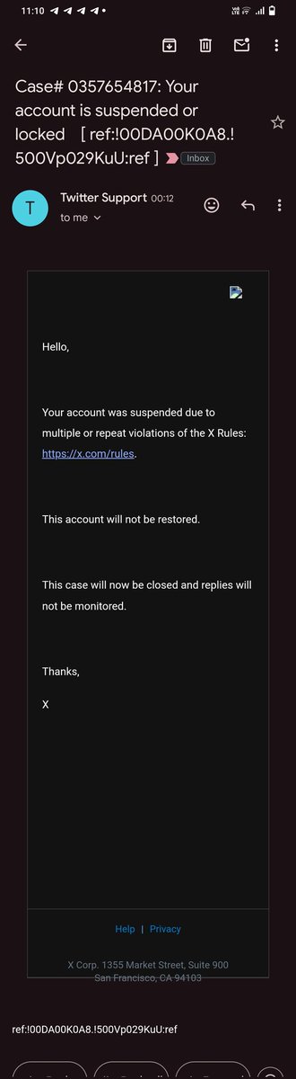 Sam75777507's tweet photo. Plz help my friend's (@SubhamS51573434) X account to get active.
He need his account very bad. And he's assuring you that this won't happen next time , he have violated some rules unknowingly.... But this won't happen again. Kindly look into the matter. @elonmusk @X 

#needhelp https://t.co/CEdpalnphb
