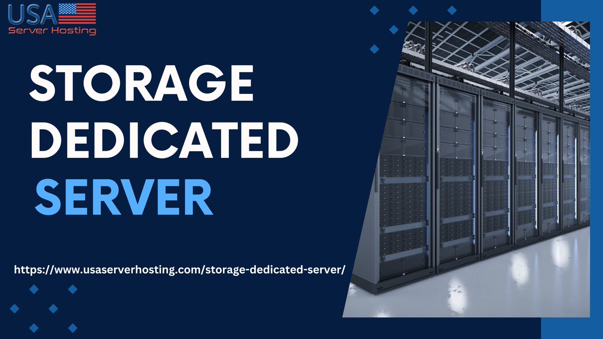 usaserverhost's tweet photo. With USA Server Hosting, experience premium storage server hosting. For your data needs, enjoy unparalleled speed, dependability, and security. Perfect for companies looking for scalable and reliable storage solutions. 
Visit-https://t.co/zTakbDqb7q
#CheapStorageDedicatedServer https://t.co/mvlQrFROlu