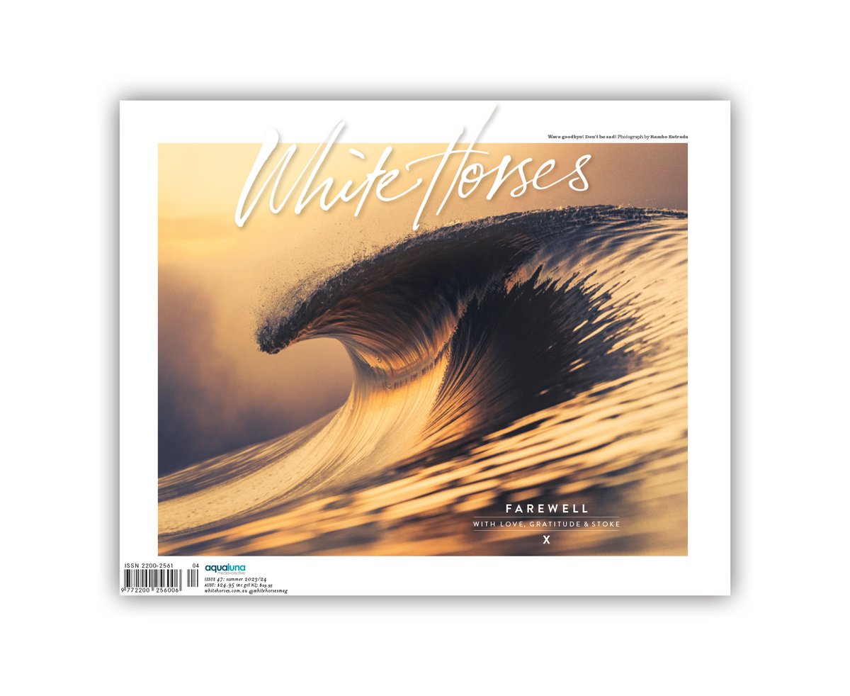 Surf_Lakes's tweet image. We're stoked to see this gem from ramboestrada find a fitting home 👉 on the final cover of whitehorsesmag no less! The Surf Lakes slab at sunset 🌊 🌅

#surflakes #surfing #wavepool #wavetech #photography #sunset #engineering #waves