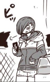 Yuikutie's tweet photo. “…Bingo.”

She looked away as she said it, now noticing that the goth was just playing with her fakes like they were natural 

“You uh…Tryna say something with those hands?” https://t.co/csOnTLtt0b