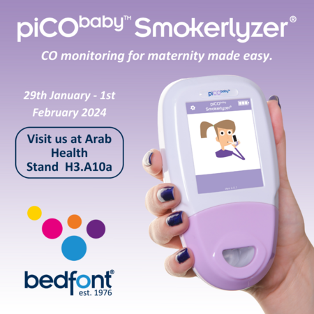 The piCObaby Smokerlyzer monitors CO on the breath for expectant mothers and shows the effect CO has on the unborn foetus. Learn more at stand H3.A10a at Arab Health 2024
hubs.ly/Q02gr6fH0
.
.
#SmokingDuringPregnancy #Smokerlyzer #Dubai #ArabHealth #BedfontScientificLtd
