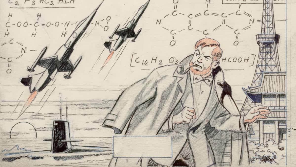 Il caso della sparizione di milioni di euro in tavole originali di Blake e Mortimer - fumettologica.it/2024/01/blake-…