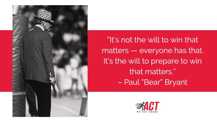 “It’s not the will to win that matters — everyone has that. It’s the will to prepare to win that matters.” – Paul “Bear” Bryant #motivation #love #inspiration #fitness #life #quotes #lifestyle #instagood #success #motivationalquotes #instagram #workout #goals #believe