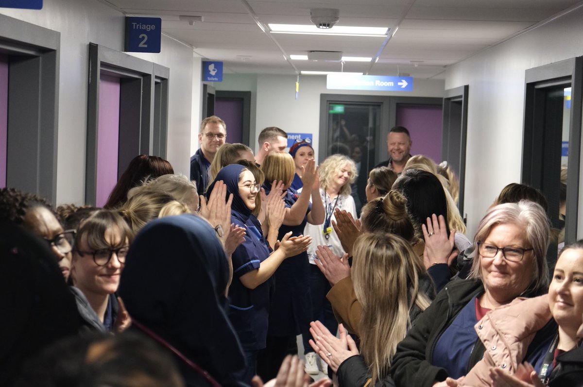 Fantastic day yesterday! We saw the opening of our new triage department! ⁦@uhbtrust⁩ ⁦@MargaretGarbet6⁩ ⁦@ella_vitue⁩ #mnvp