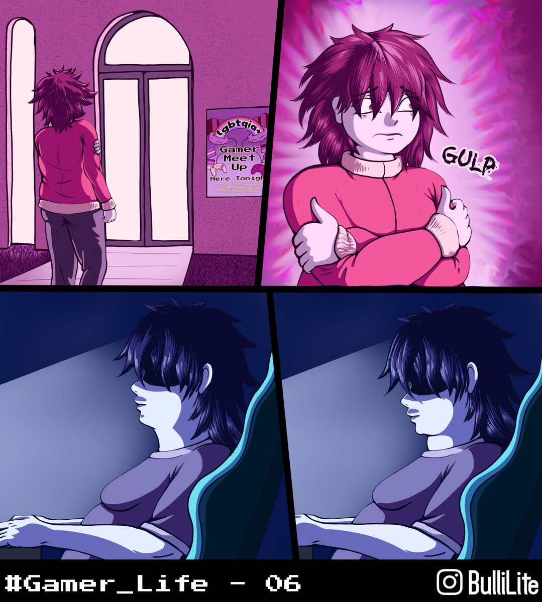 Hashtag Gamer Life Comic - 06

To Go or Not To Go