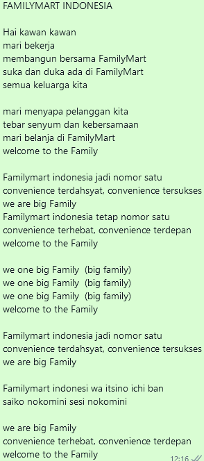 FamilyMart Indonesia tweet media