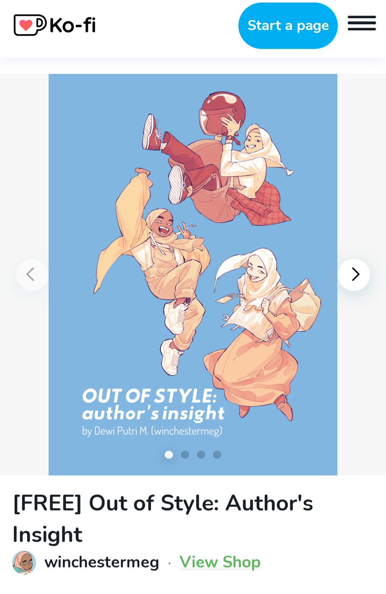 Thank you for all who has supported and purchased the Out of Style artbook! I made this little booklet to explain some briefs about the characters, the how and why I made them, some sketches and tips too. It's also FREE to download for everyone! You can find the link below 👇