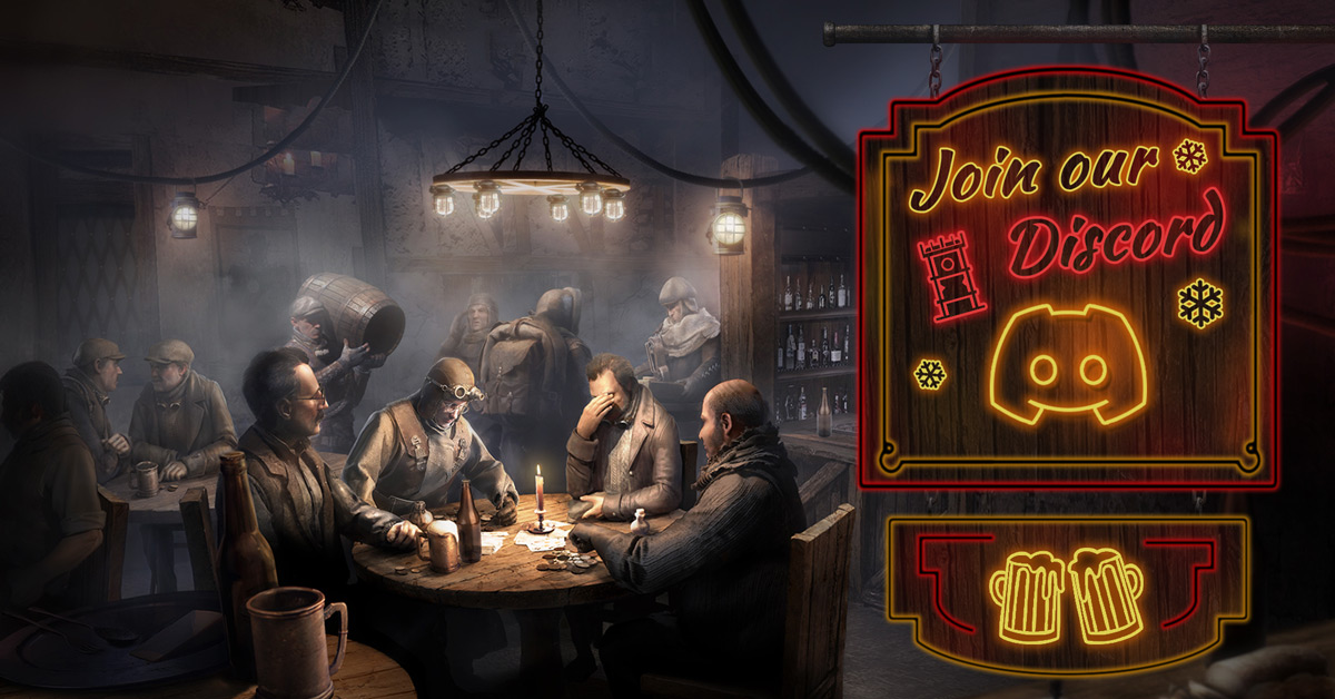 FrostpunkM's tweet photo. Greetings Captains!
Our official Discord channel is now open.
Here, you can check official notices related to the game and share survival stories with fellow Captains!
๐ Discord: https://t.co/aoKEwOir8i
#FrostpunkBTI
#FrostpunkBeyondtheIce
#DiscordOpen https://t.co/bqUcZ0ARQa