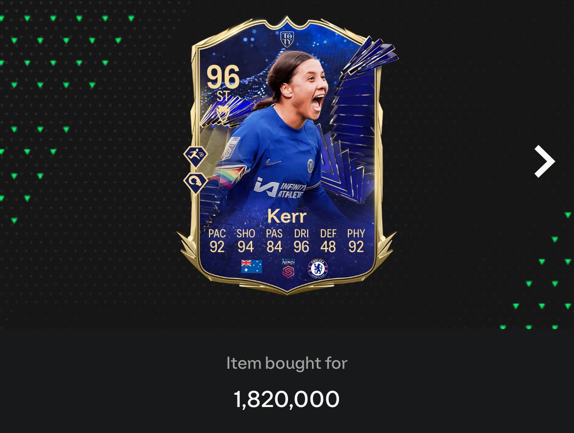 DanishDevilUT's tweet photo. 💙TOTY investment🔥

With the coins I got from Hamm. I have invested in toty’s. I hope they keep rising📈🤞
And they are sooo fun to play with😅 https://t.co/9OHIMetBwc