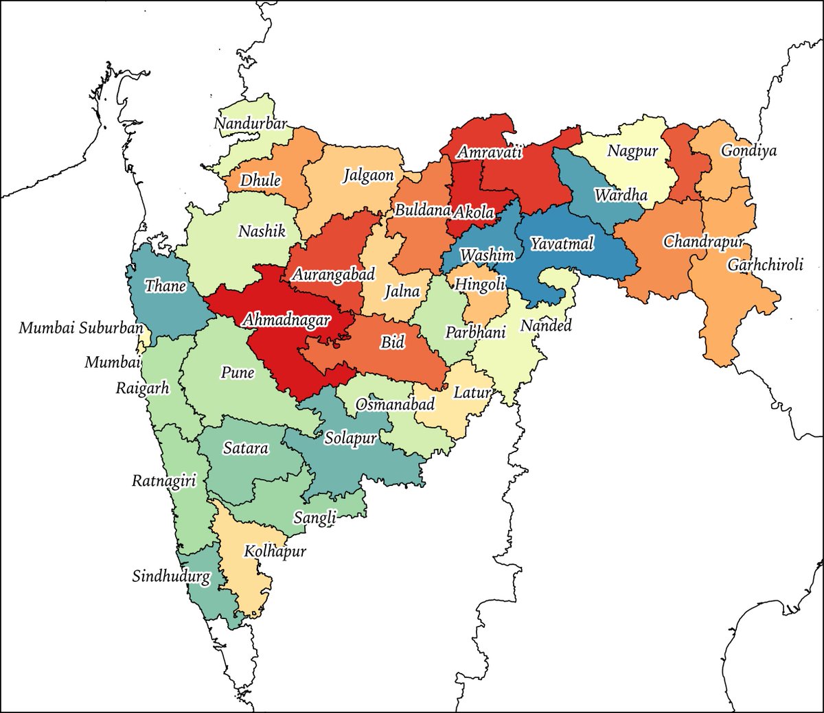 1/n : #Maharashtra Formation: Today, we explore the formation of the state of Maharashtra, a jigsaw puzzle involving a major part of Bombay State of 1951, chunks of Hyderabad (Maratwada), erstwhile Madhya  Pradesh (1951), and Saurashtra.