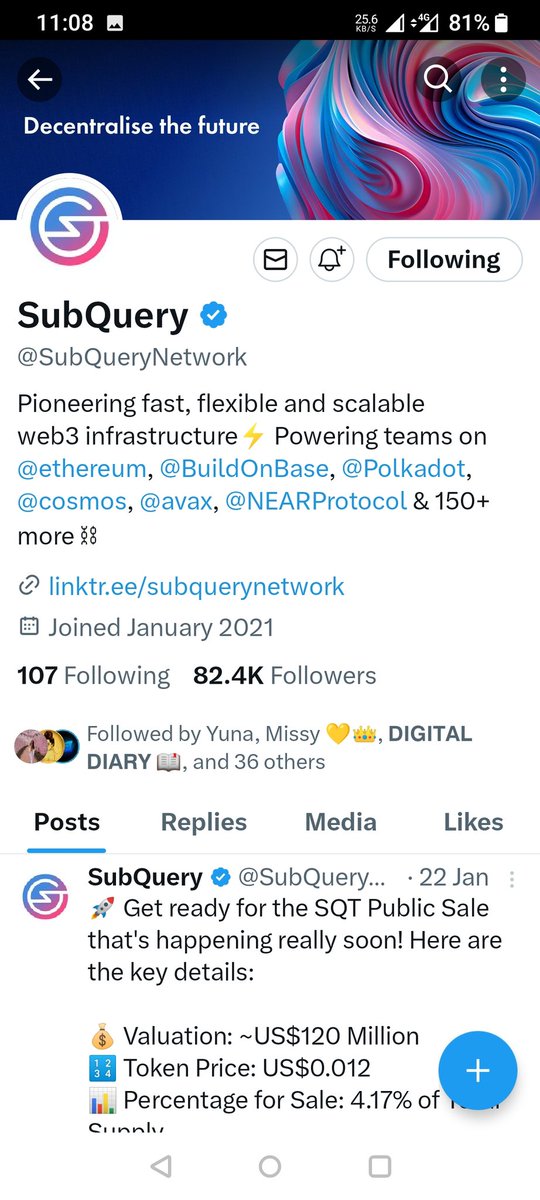 Crypto_Fayaz22's tweet photo. @Missy__Crypto @SubQueryNetwork https://t.co/daiSgWXzrB