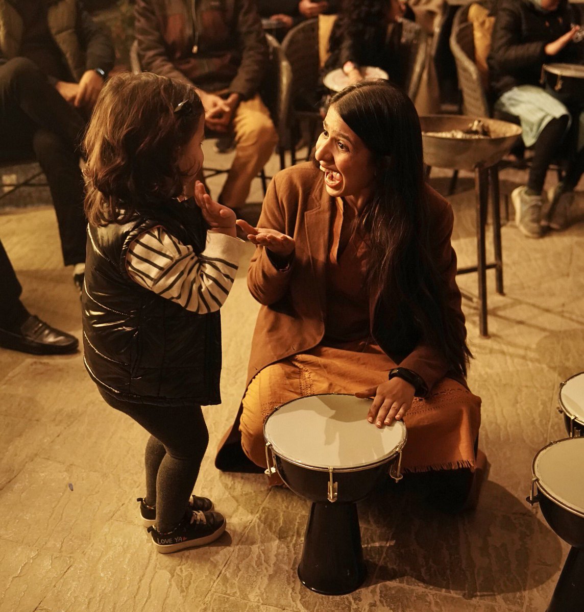 Harmony in the heart of Central as Speak Trust orchestrated a charitable drum circle session on 17th January, 2024, where drum circle set the beat for a rhythmic journey of compassion.

#drumcircle #charity #islamabadevents #SpeakforChange #SPEAK #central